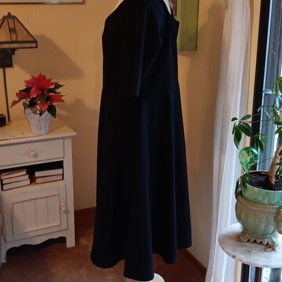 City Chic Black Ponte Dress - Picture 5 of 12